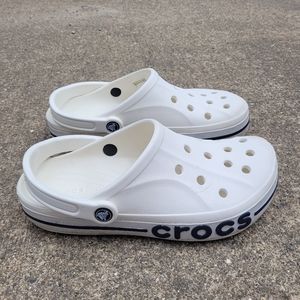 White Crocs